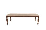 Transitional Style 1pc Dining Table w 2x Leaves Ash Oak Rectangle Table Unique Design Legs Kitchen Dining Room