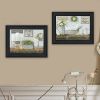 Trendy Decor 4U "Fluffy Towels" -Bathroom Decor" Framed Wall Art for Bathroom, Wall Art Print for Home Decor, Bathroom Wall Art by Pam Britton