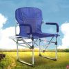 Lightweight camping chair, director chair, folding garden chair, oversized camping chair with side table cup holder