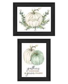 Trendy Decor 4U "Gather & Give" Framed Wall Art for Living Room, Wall Art Print for Home Decor, Bedroom Wall Art by Cindy Jacobs (Color: as Pic)