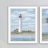 Trendy Decor 4U "Beach Days" Framed Wall Art for Living Room, Wall Art Print for Home Decor, Bedroom Wall Art by Georgia Janisse